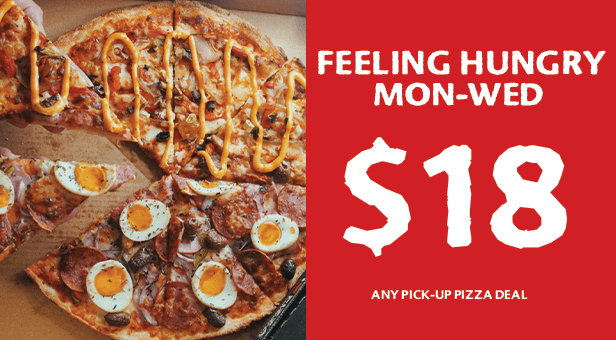 $18 Large Pizzas