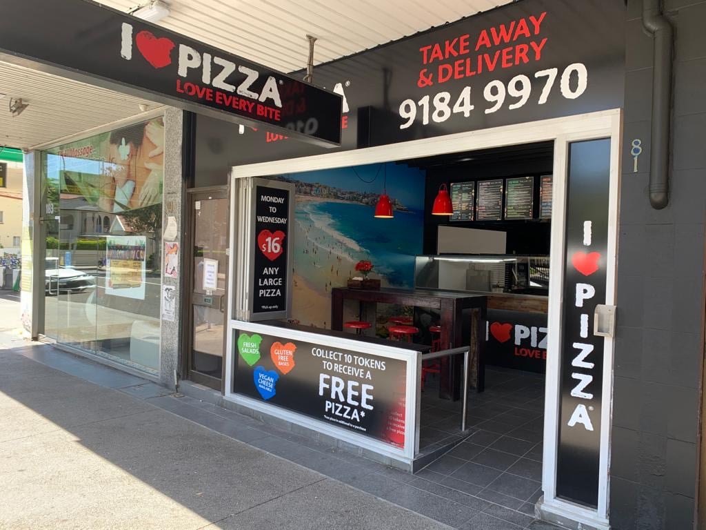 Bondi I Love Pizza Gourmet Pizza Pizza Shop Near Me