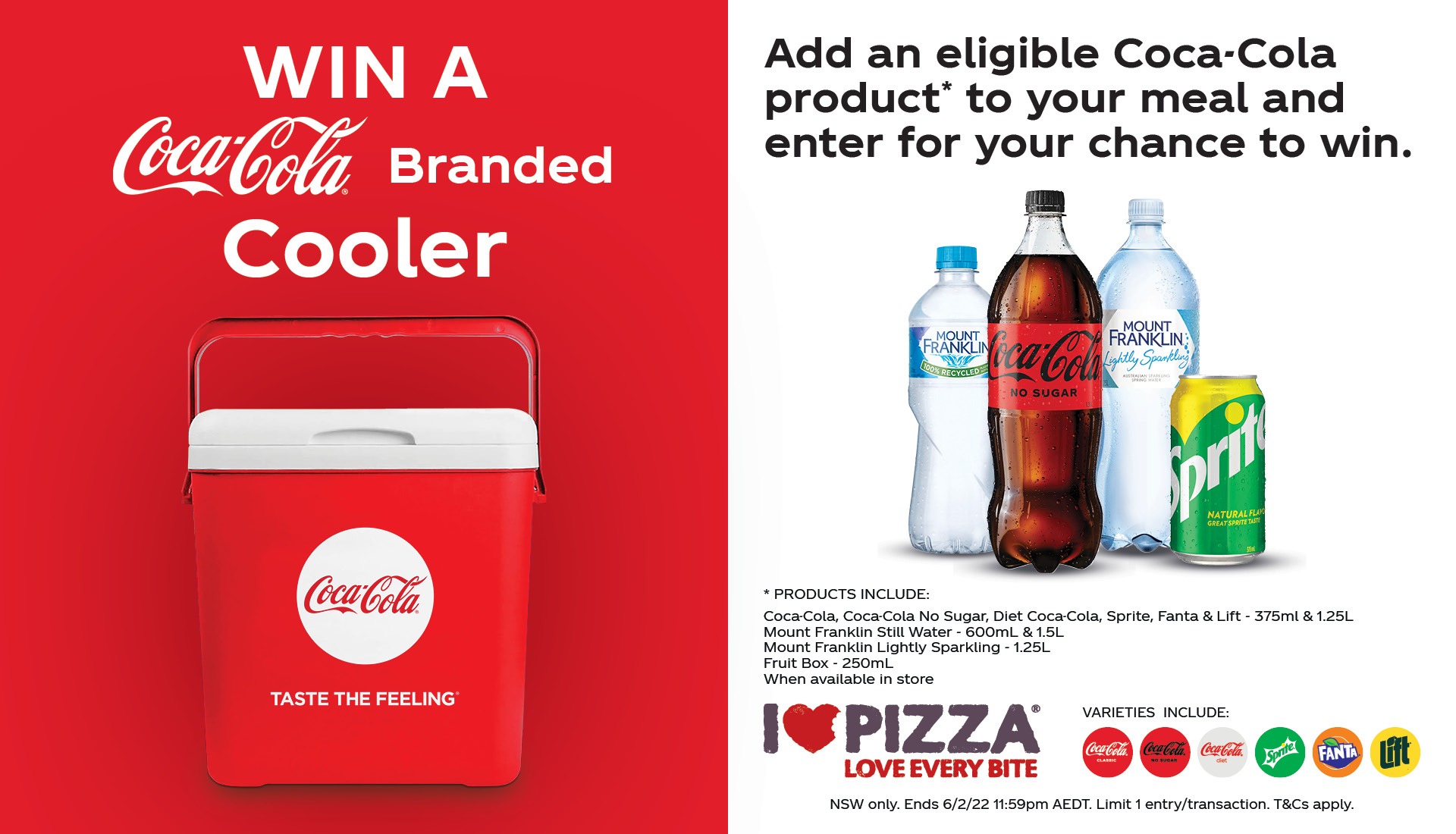 Win a Coca Cola Branded Cooler