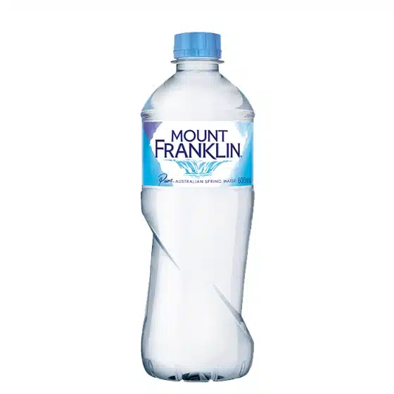 600ml Mt.Franklin Water