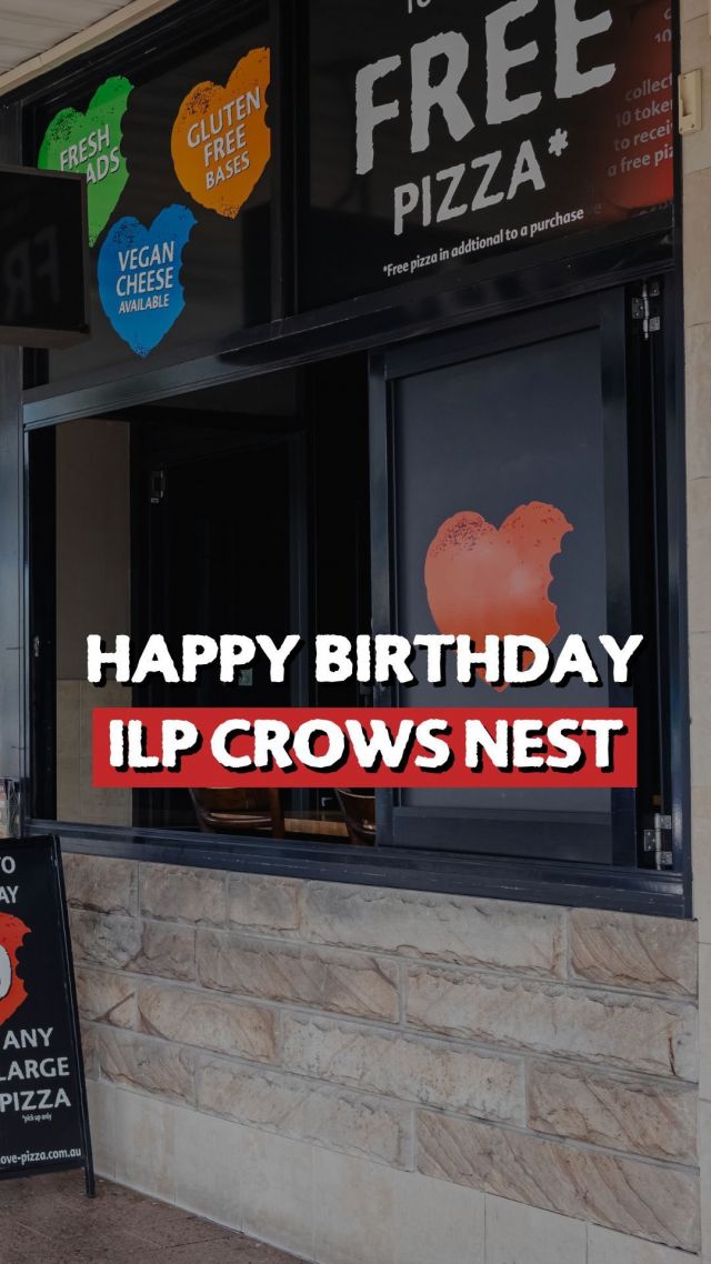 🎉🎈It’s our 3rd birthday at I Love Pizza Crows Nest! 🎈🎉 

To celebrate, we’re shouting you FREE churros on orders over $19 – pick up only. 

Just chuck in the code BDAYCROWS when you order online. 

Cheers for all the love and laughs over the years, mates! Let’s party like it’s 1999... with pizza and churros! 🍕🍩🥳
.
.
.
.
.
.
.
.
#pizzaparty #pizzalover #pizzaporn #bestplacetoeat #sydneyfood #sydneyfoodie #canberrafood #canberrafoodie #pizzapizzapizza #pizzaforlife #pizzalovers #sydneypizza #canberrapizza #churros #freechurros #dessert