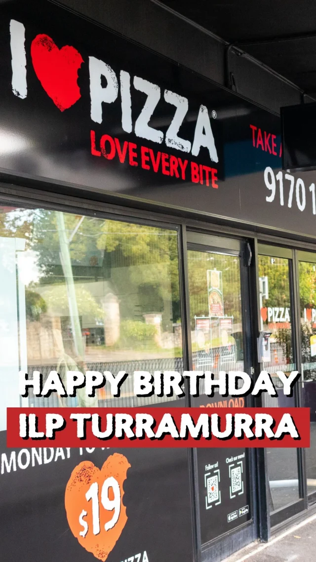 🍕 Turramurra Turns 1 & We’re Giving YOU the Gift! 🎉
It’s our birthday, but the presents are all yours! 🎁 Buy 1 Large Pizza for $19 and get 1 Medium Traditional for FREE! Available only today, Order online for pick-up only. 
✨ When Order online and use code: TURRAMURRABDAY✨
🍕 Turramurra Store Only! 🍕
This offer applies exclusively to our Turramurra location.
.
.
.
.
.
.
.
.
.
.
.
.
.
.

.
.
.
.
.
.
.
.
.
.
.
.
.
.
#pizzaparty #pizzalover #pizzaporn #bestplacetoeat #sydneyfood #sydneyfoodie #canberrafood #canberrafoodie #pizzapizzapizza #pizzaforlife #pizzalovers #sydneypizza #canberrapizza