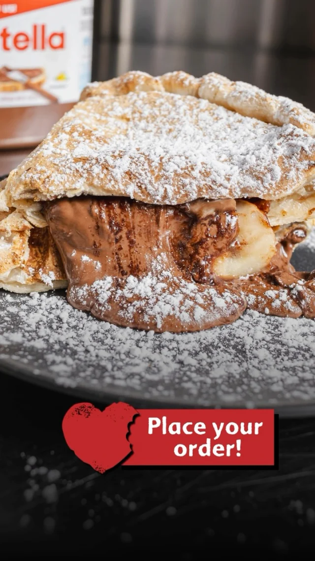 Happy World Nutella Day! 🍫🎉

Celebrate the day with something extra sweet! Buy any large pizza and get a Nutella Calzone for just $5! 😍 Simply use promo code NUTELLA at checkout.

Treat yourself to the perfect combo of savoury and sweet — but hurry, this deal is only available at selected shops for pick up and delivery.

Don’t miss out on this delicious offer! 🍕❤️🍫

#WorldNutellaDay #ILovePizza #NutellaLovers #PizzaAndDessert #SweetDeal #PizzaPromo