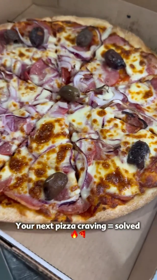 POV: You’re deep into a Calabresa craving 😍🍕

Tomato base, spicy pepperoni, Spanish onions, olives, and loads of mozzarella… it’s a flavour combo that hits every time 🔥

One bite and you’ll get it, the Calabresa isn’t just pizza, it’s an obsession.

Craving unlocked. Appetite activated. Order now for delivery or pickup 👇🏽

#CalabresaPizza #ILovePizza #PizzaObsession #SydneyEats